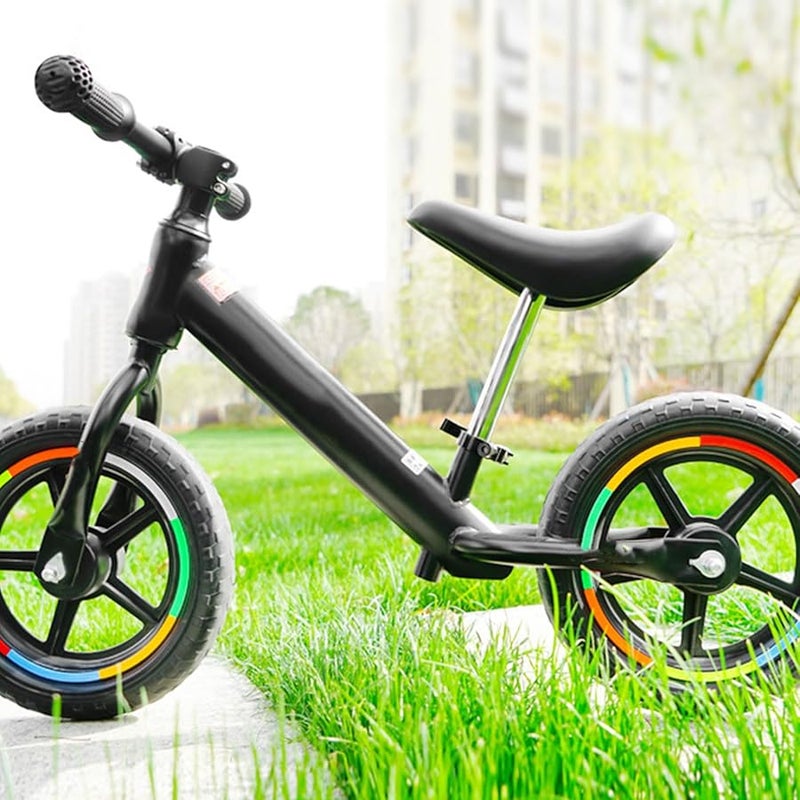 12Pcs Reflective Bike Wheel Stickers Tire Safety Decoration Warning Balances - Image 3